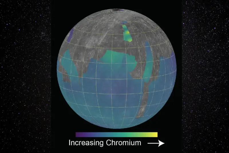 Тайна самой внутренней планеты: хром нашли прямо на поверхности Меркурия