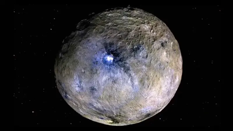 Карликовая планета Церера могла бы стать отличным местом для поисков инопланетной жизни