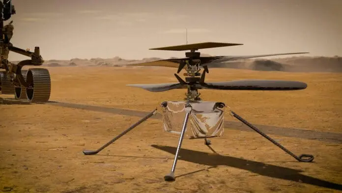 НАСА тестирует конструкции марсианского вертолета нового поколения