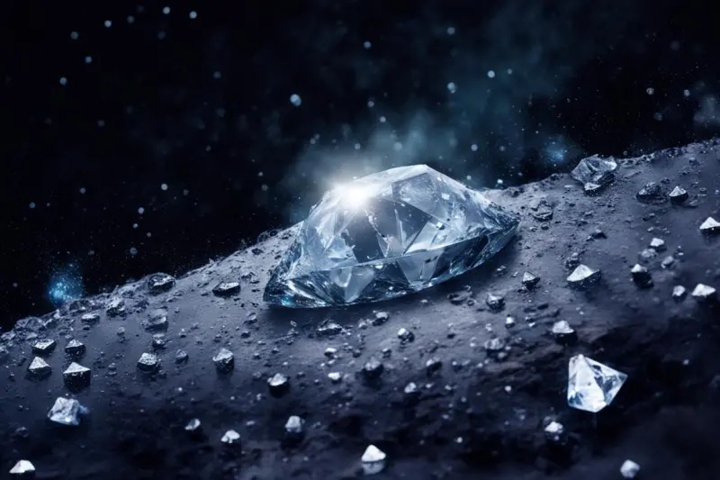 Вероятность «алмазного» дождя на ледяных планетах выше, чем предполагалось изначально