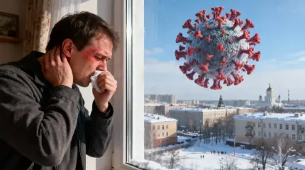 «В уши точно нож воткнули»: какой новый вирус напал на Россию в конце 2025 года?