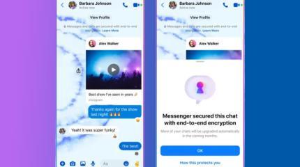 Зашифрованные чаты Facebook Messenger получили новые функции