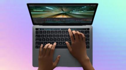 Apple работает над сенсорным экраном MacBook Pro