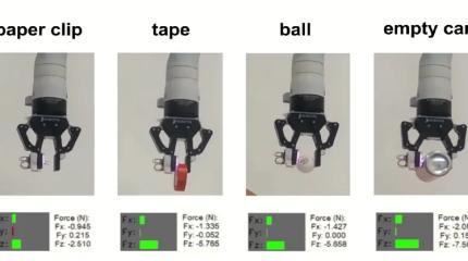 Исследователи разработали недорогой датчик для улучшения осязания роботов