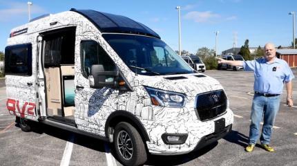 Компания Winnebago представила прототип электрического автодома