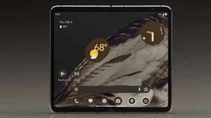 Google анонсировала свой первый складной телефон