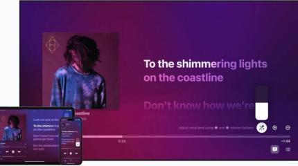 Apple Music превратит телевизор в караоке-машину