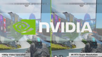 Новая технология масштабирования AI от Nvidia делает видео с низким разрешением более четким в Chrome и Edge