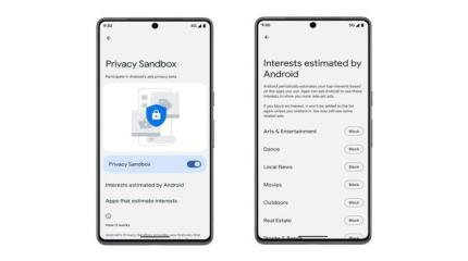 Бета-версия Android Privacy Sandbox уже доступна для некоторых устройств Android 13