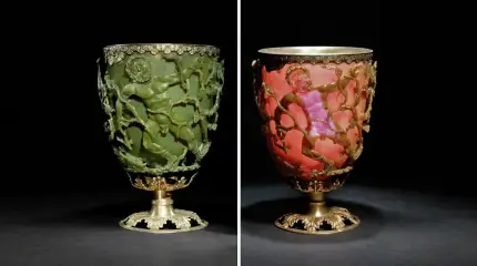 1600-летняя нанотехнология удивительного римского стекла, меняющего цвет, наконец-то раскрыта