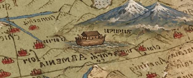 Карта 1587 года и Ноев ковчег: почему место совпало с раскопками на Арарате?