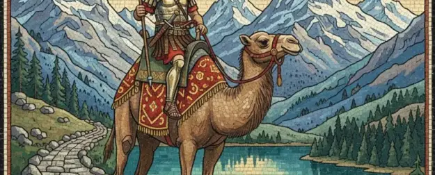 Еще одна загадка Древнего Рима: Что делали верблюды-гибриды в сердце Европы?