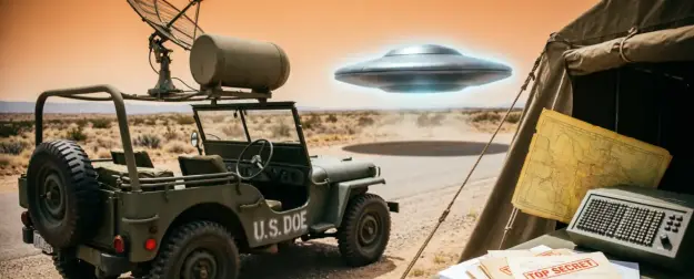 Рассекречены документы об НЛО: что нашли в архиве сотрудника американской ядерной лаборатории?