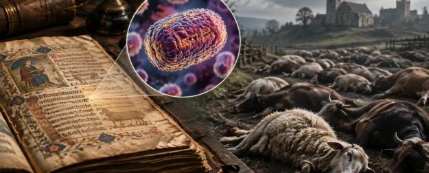 3700-летний вирус, спрятанный в средневековых книгах, только что убил 500 тысяч животных