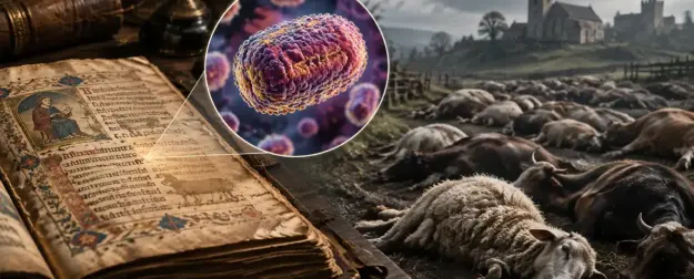 3700-летний вирус, спрятанный в средневековых книгах, только что убил 500 тысяч животных