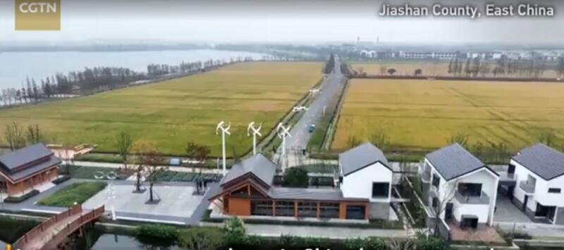 В Китае представили первый населённый пункт с нулевыми выбросами