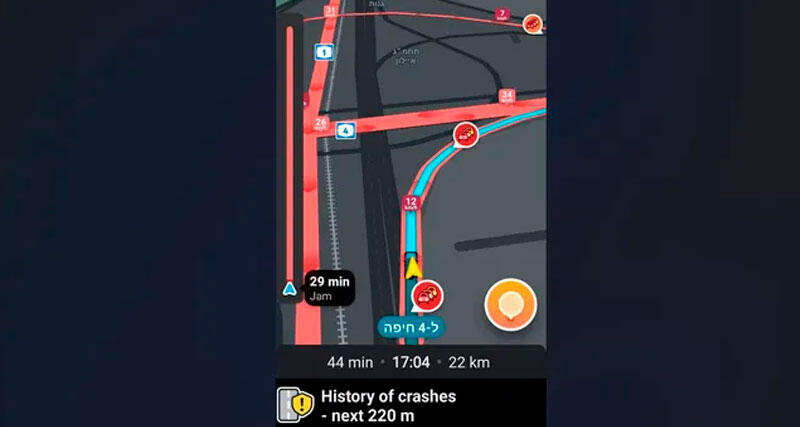 Waze тестирует новые оповещения, предупреждающие водителей о дорогах с «историей аварий»