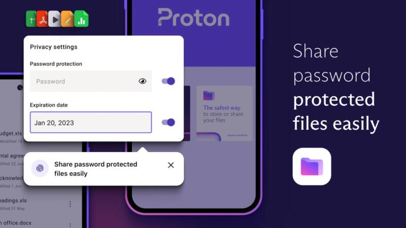 Proton Drive выпустил  приложение для iPhone и Android