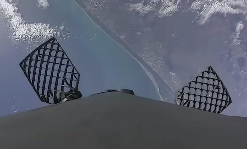 Двухсотый орбитальный запуск SpaceX представили на видео
