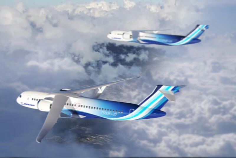 NASA совместно с Boeing работает над новой, более экономичной конструкцией самолета