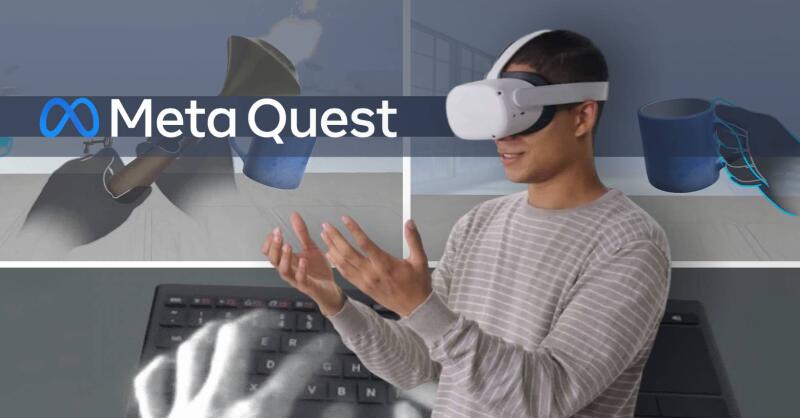 Последнее обновление Quest позволит «прикоснуться» к виртуальным предметам
