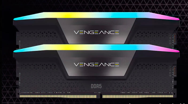 Corsair представил модули памяти DDR5 Vengeance объемом 48 ГБ и 24 ГБ со скоростью до 5600 Мбит/с