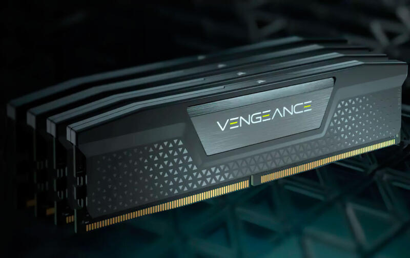 Corsair представил модули памяти DDR5 Vengeance объемом 48 ГБ и 24 ГБ со скоростью до 5600 Мбит/с