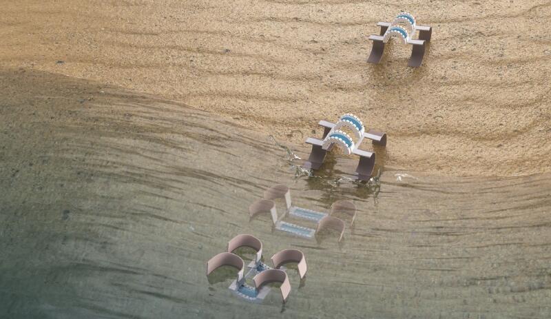 Робот-трансформер сможет плавно перемещаться с суши в море