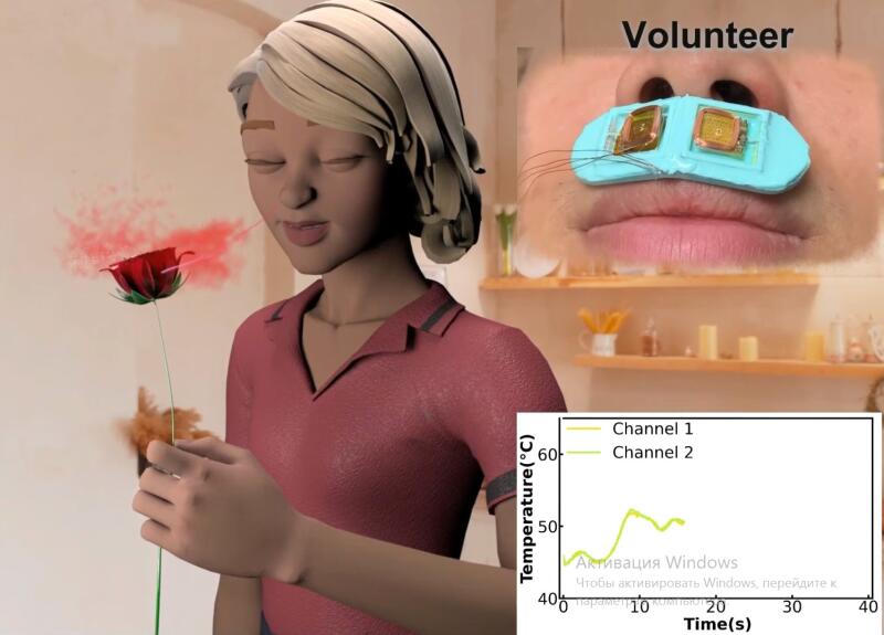 Крошечный генератор испускает запахи для посетителей виртуальной реальности