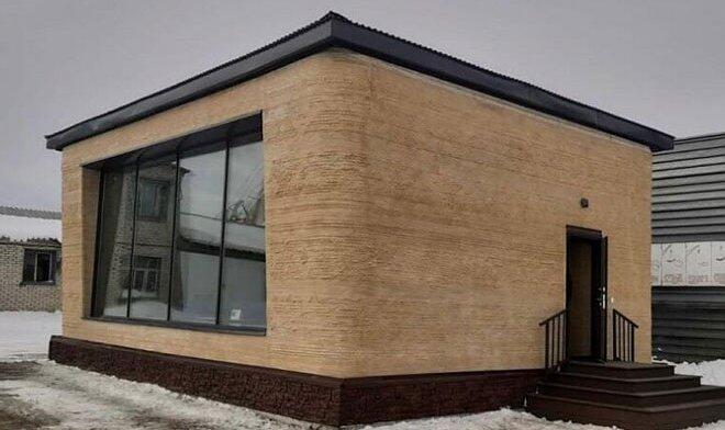 3D-архитектура в Заполярье: «Газпром нефть» напечатала здание из пенобетона, которое не нуждается в отоплении