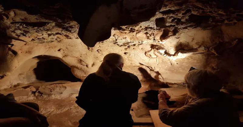 Могут ли следы на стене пещеры во Франции быть старейшими из известных рисунков неандертальцев?