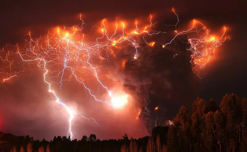 Вулканы и молнии: как изучать катастрофы с помощью резонанса Шумана