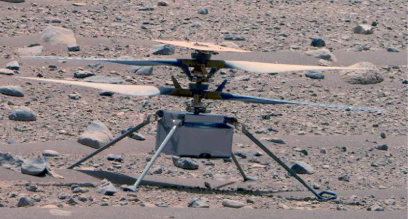 Марсианский вертолет НАСА вышел на связь после отсутствия связи в течение 63 дней