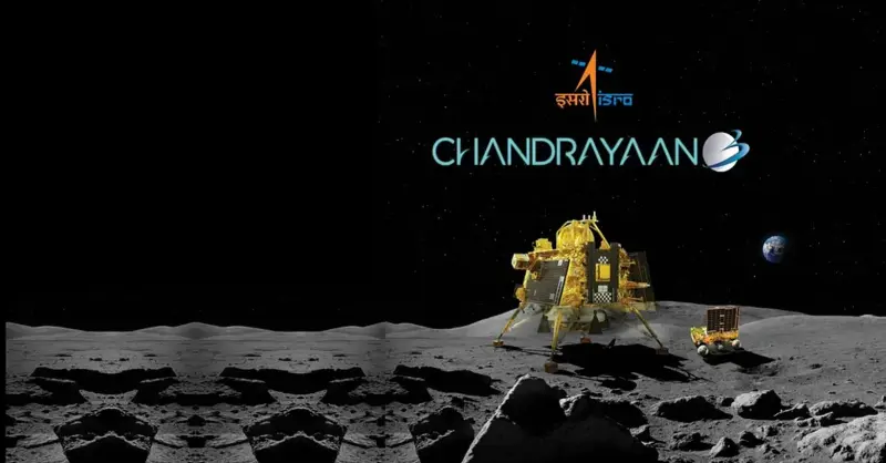 Индийский луноход «Чандраян-3 Прагьян» впервые вышел на поверхность Луны