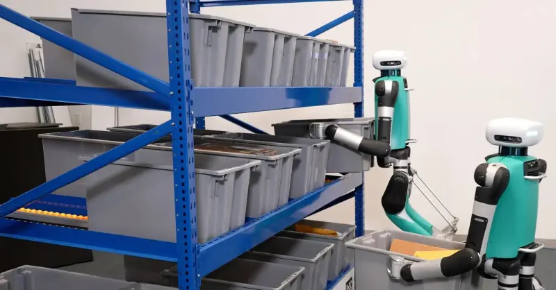 Amazon проводит испытания двуногого робота-кладовщика