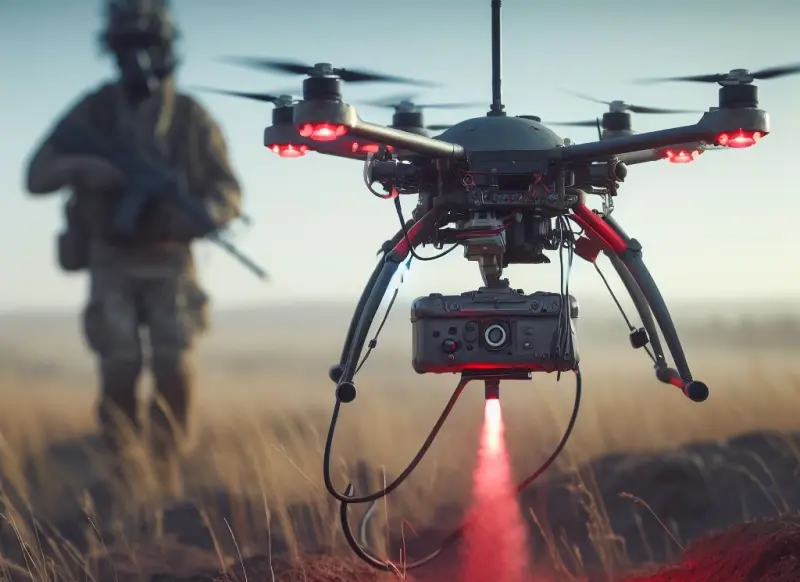 В России придумали радикально новый способ гуманитарного разминирования с помощью дронов
