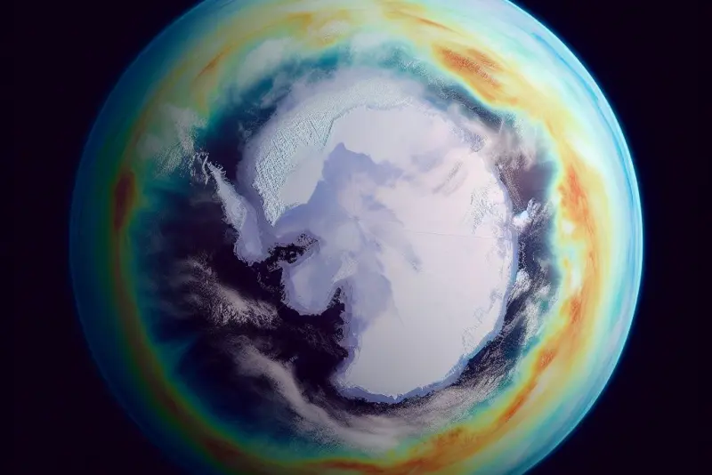 Озоновая дыра над Антарктидой снова растет, утверждают ученые