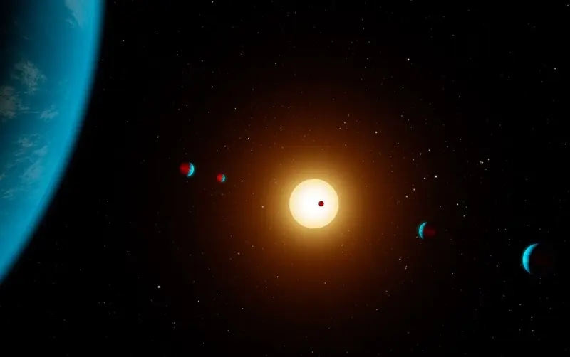 Радиоактивный танцпол семи планет: как система K2-138 поразила астрономов