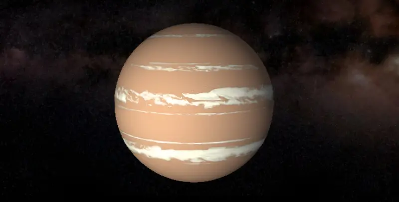 Астрономы описали тёплую экзопланету TOI-4515 b, которая вдвое массивнее Юпитера