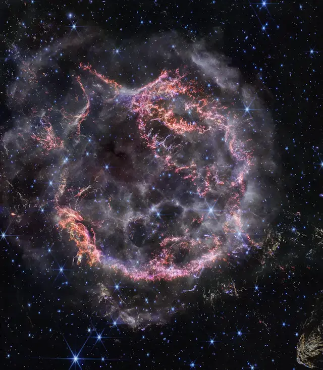 «Зеленый монстр» ошеломил астрономов: Телескоп Джеймса Уэбба только что сделал великолепное изображение взорвавшейся звезды