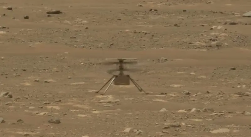 Марсианский вертолёт НАСА отслужил своё из-за поломки