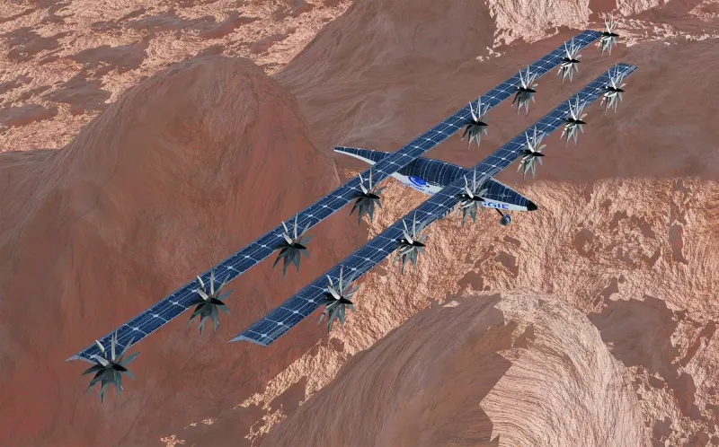 НАСА начало финансировать марсианский самолёт для поиска воды в верхних слоях атмосферы
