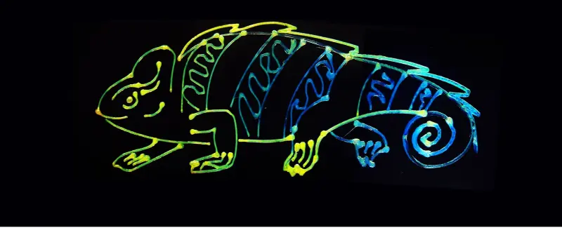 Хамелеоны вдохновили учёных на новую технологию многоцветной 3D-печати