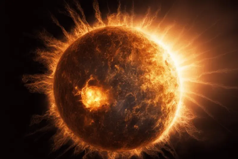 Гигантский опасный объект на поверхности Солнца повернулся лицом к Земле
