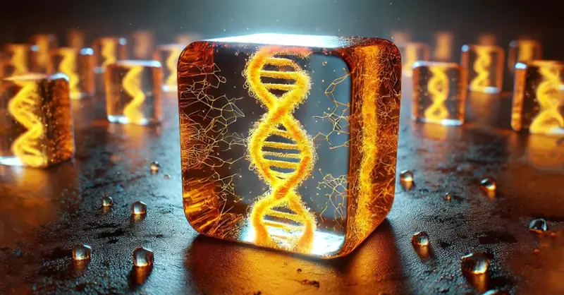 Парк Юрского периода в реальной жизни: ученые в  MIT создают синтетический янтарь для хранения ДНК