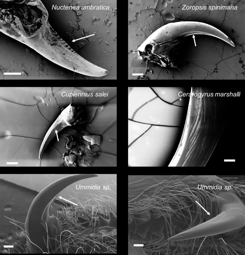 Эффективность максимальна: паучьи клыки оказались необычайно мощными резаками