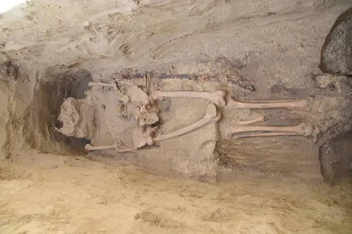 1300 лет назад неизвестные грабители вскрыли гробницу знатного воина, но вообще не тронули сокровищ. Почему?