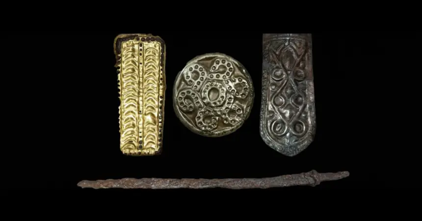 1300 лет назад неизвестные грабители вскрыли гробницу знатного воина, но вообще не тронули сокровищ. Почему? 1300 лет назад неизвестные грабители вскрыли гробницу знатного воина, но вообще не тронули сокровищ. Почему?