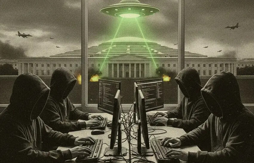 Самый большой архив НЛО был стерт сразу же после того, как в США разразился скандал о «пришельцах»