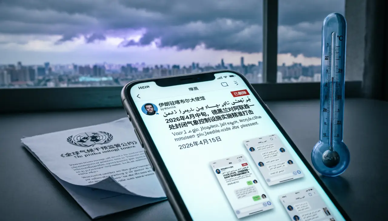 Секретное климатическое оружие ОАЭ: что же все-таки уничтожил Иран?